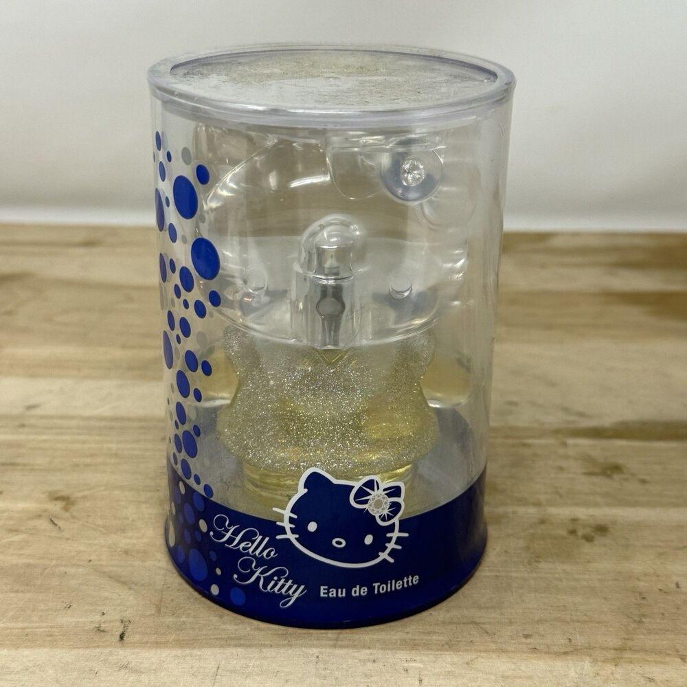 New Hello Kitty Sanrio Diamond Eau de Toilette Perfume 50 ML 2012 Rare HTF